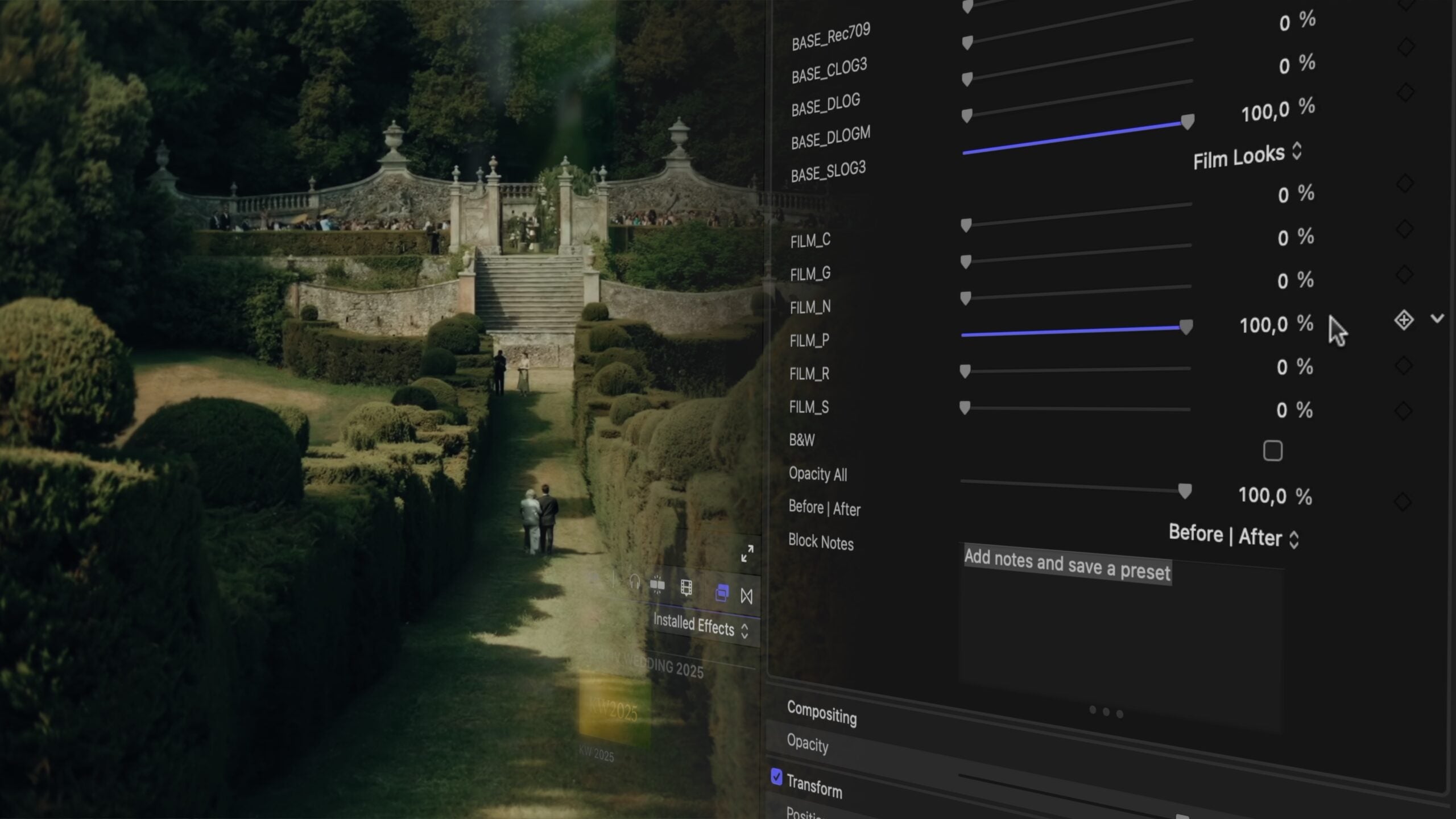 KW2025 Color Plugin for Final Cut